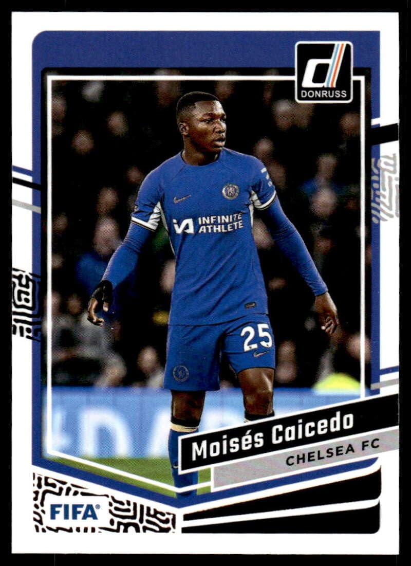 Amazon.com: 2023-24 Donruss #76 Moises Caicedo Chelsea FC Fifa